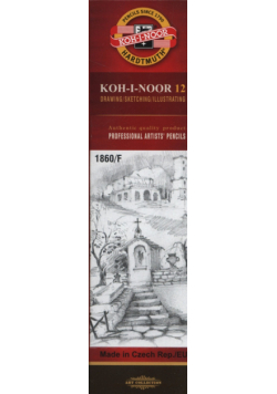 Ołówek grafitowy 1860/F 12 sztuk