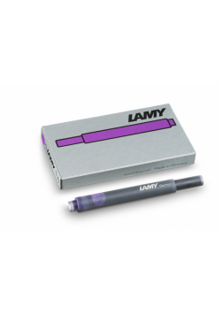 Naboje atramentowe Lamy T10 fioletowe 5 sztuk