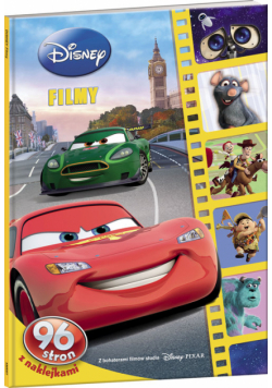 Filmy. 96 stron z naklejkami.