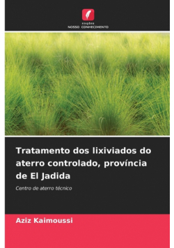 Tratamento dos lixiviados do aterro controlado, província de El Jadida