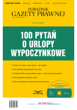 100 pytań o urlopy wypoczynkowe