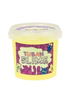 Slime brokat neon żółty 1kg TUBAN