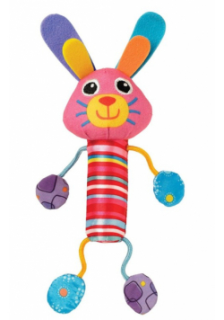 Tomy Lamaze Wesoły piszczący króliczek
