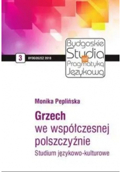 Grzech we współczesnej polszczyźnie