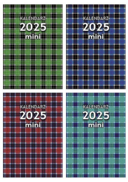 Kalendarz 2025 Kieszonkowy Mini