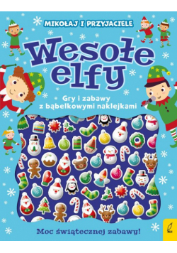 Wypukłe naklejki Wesołe elfy
