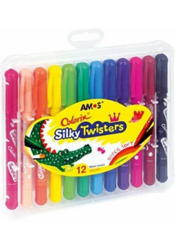 Kredki Silky Twisters 12 sztuk