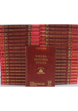 Oxford Wielka historia świata Tom 1 do 37