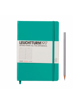 Notes Medium Leuchtturm1917 w linie szmaragdowy 344790