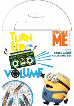 Zestaw Kolorowanka z kredkami Minionki