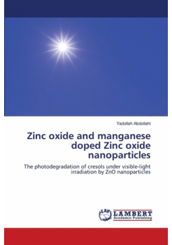 Zinc oxide and manganese doped Zinc oxide nanoparticles