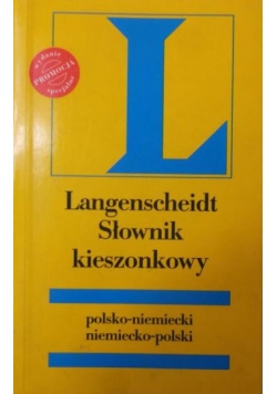 Słownik kieszonkowy polsko-niemiecki,niemiecko-polski