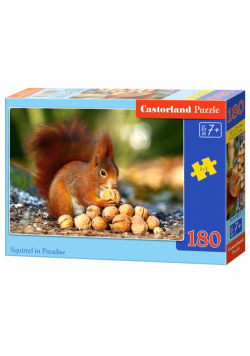 Puzzle Squirrel in Paradise 180