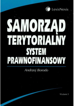 Samorząd terytorialny System prawnofinansowy