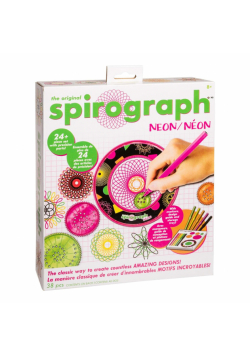 Spirograph zestaw kreatywny neon