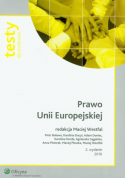 Prawo Unii Europejskiej Testy dla studentów