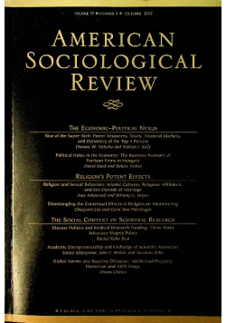 American Sociological Review Nr 5