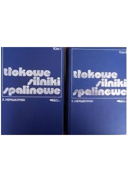 Tłokowe silniki spalinowe, tom I-II