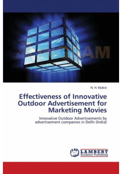Effectiveness of Innovative Outdoor Advertisement for Marketing Movies