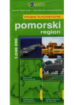 Region Pomorski mapa turystyczna