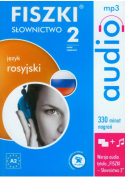 FISZKI audio Język rosyjski Słownictwo 2 CD