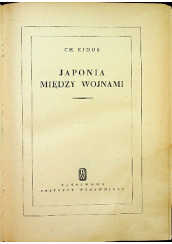 Japonia między wojnami 1950 r.
