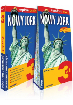 Nowy York 3w1 przewodnik+atlas+mapa