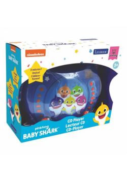 Przenośny odtwarzacz CD Baby Shark Lexibook RCDK100BS