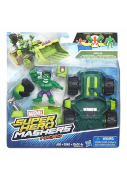 Super Hero Mashers micro Figurka z pojazdem Hulk