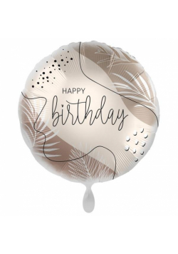 Balon foliowy Happy Birthday 45cm
