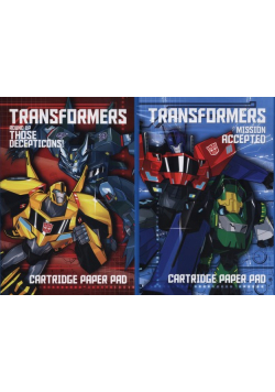 Blok techniczny A4 Transformers 10 kartek 10 sztuk
