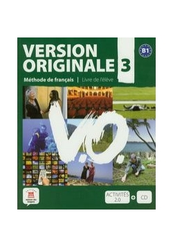 Version Originale 3 Livre de l'eleve z płytą CD