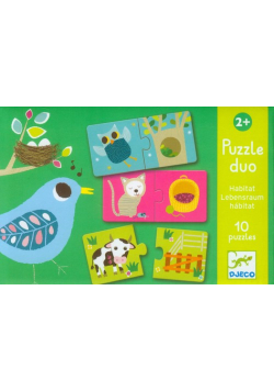 Puzzle duo Zwierzątka