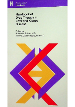 Handbook of Drug Therapy in Liver and Kidney Disease