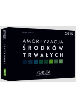 Amortyzacja środków trwałych