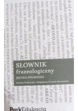 Słownik frazeologiczny języka polskiego