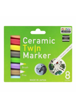 Markery do ceramiki i porcelany Pastel 8 kolorów