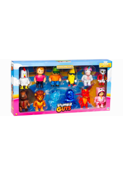 Stumble Guys Mini Action Figures 12 Pack Deluxe Box