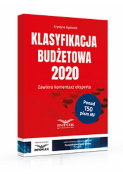 Klasyfikacja Budżetowa 2020