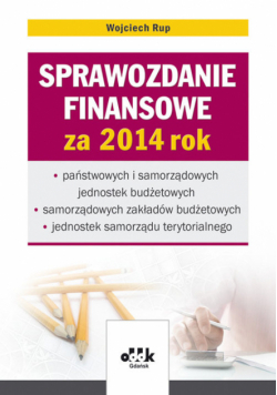 Sprawozdanie finansowe za 2014 rok