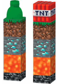 Butelka 650ml PP Minecraft MC00010