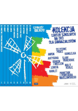 Kolekcja lektur szkolnych na DVD dla gimnazjalistów Box