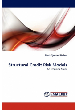 Structural Credit Risk Models