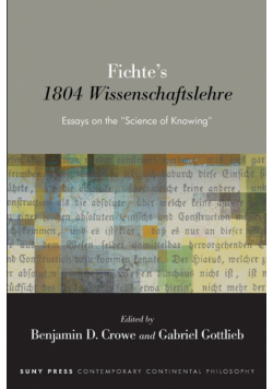 Fichte's 1804 Wissenschaftslehre