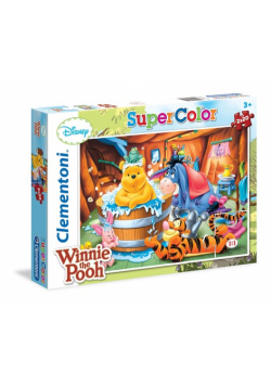Puzzle SuperColor Kubuś Puchatek 2x20