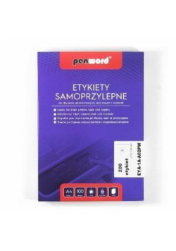 Etykiety samoprzylepne A4/100K 21x70x42,3mm