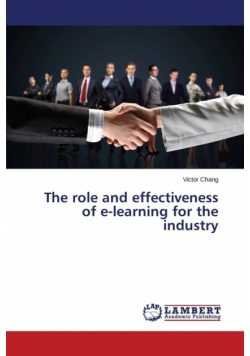 The role and effectiveness of e-learning for the industry