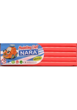 Plastelina Nara nitki różowy