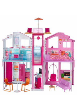 Barbie. Domek miejski 3-poziomowy