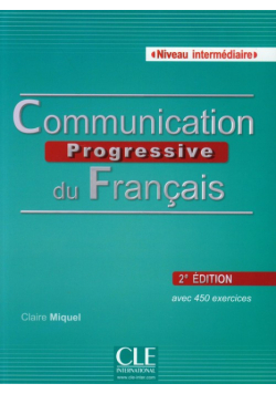 Communication Progressive du Francais + CD Niveau intermediaire